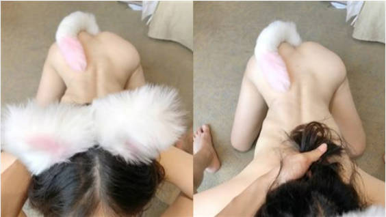 91极品萝莉美少女 粉色情人 流出淫靡狐狸尾巴肛塞服侍主人,请主人尽情享用我的美穴
