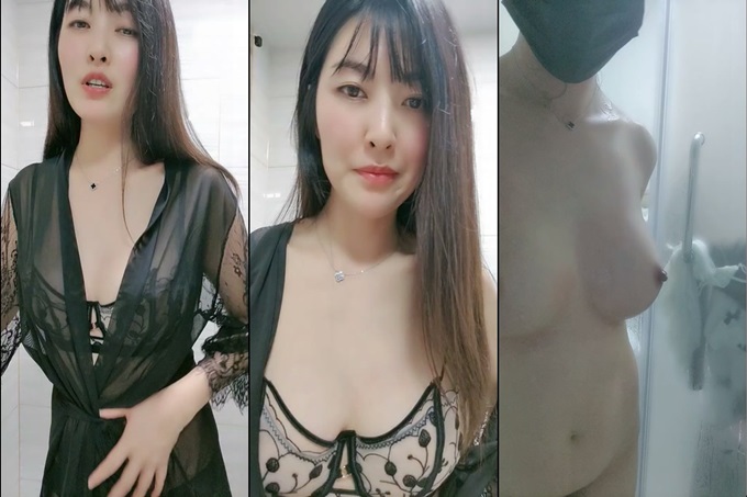 气质极品美御姐!性感睡衣浴室诱惑!扭腰包臀洗澡湿身,掰开骚逼特写,揉捏白嫩大奶子