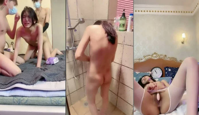 混血长腿妹妹!3P激情名场面!前后夹击爆操,全力输出,射太快妹妹不尽兴,白丝美腿跳蛋自慰