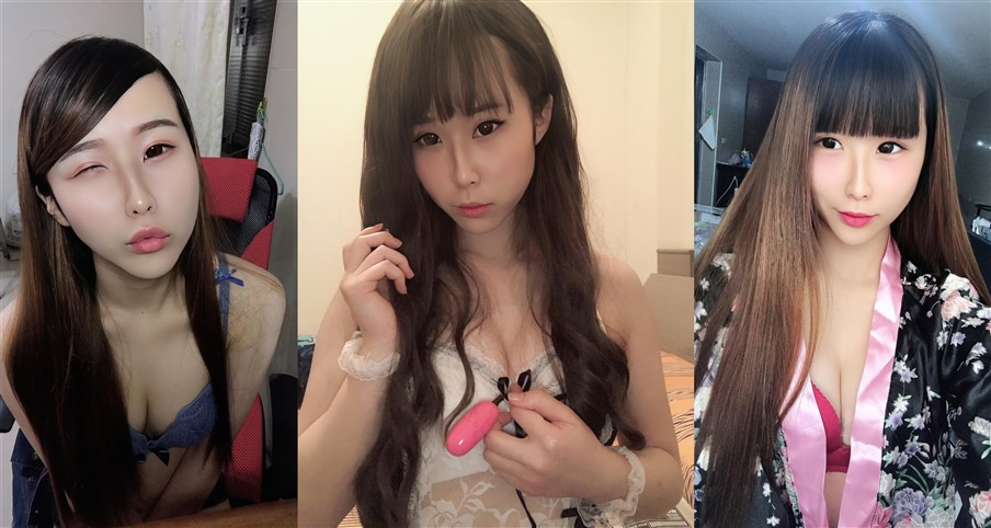 《台湾情侣泄密》红色学生制服美女用按摩棒自慰遭曝光