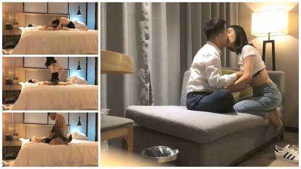 男爵全国探花约了个颜值不错牛仔裤妹子啪啪，舔奶调情穿黑丝口交上位骑乘猛操